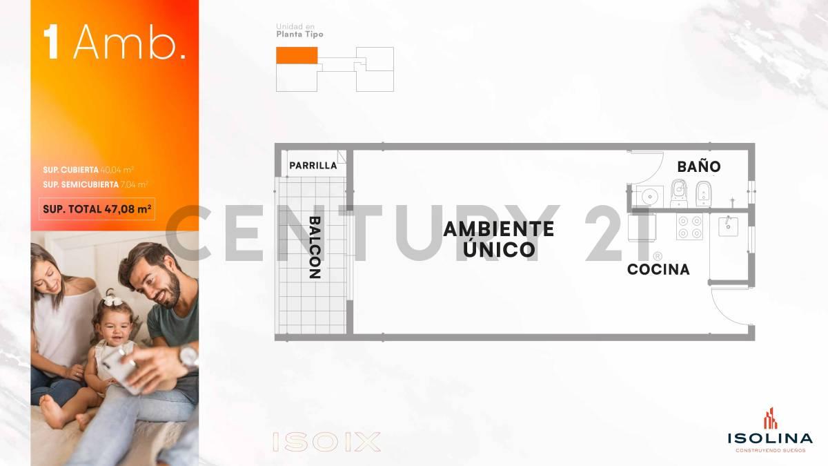 VENTA Monoambiente con Balcón y Parrilla | Caseros – Financiación — foto 1