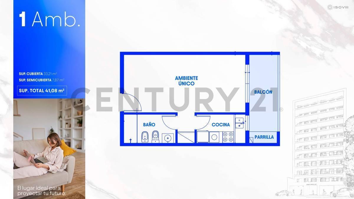 VENTA – MONOAMBIENTE MODERNO EN POZO – CASEROS – FINANCIACIÓN – PERMUTA — foto 1