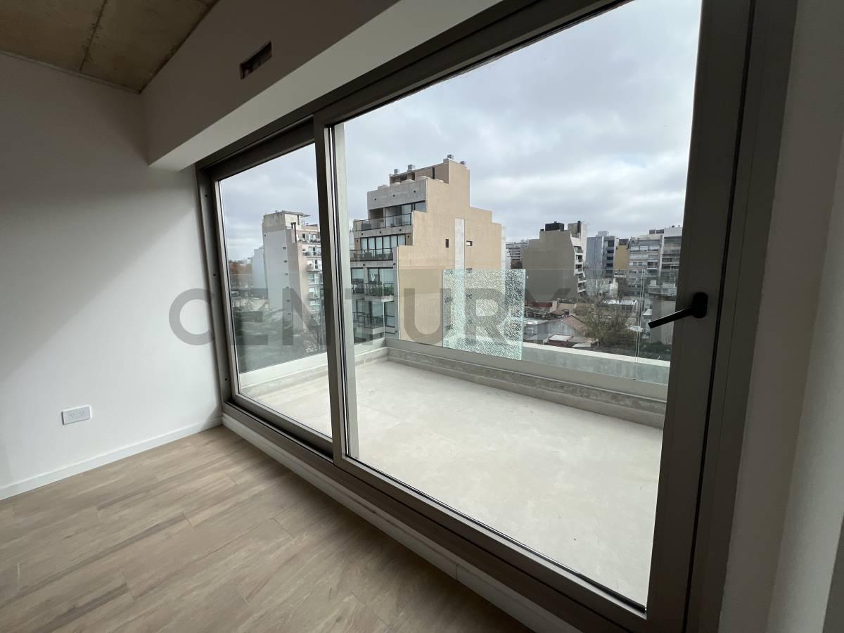 VENTA-Estrená en las alturas. Monoambiente al frente, 7° piso con balcón, SUM, rooftop · Palermo — foto 1