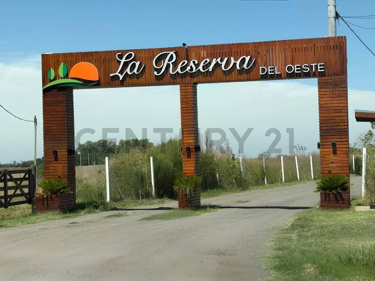 Lote en Reserva del Oeste en Etapa 1 - Acepta permuta por automóvil — foto 1