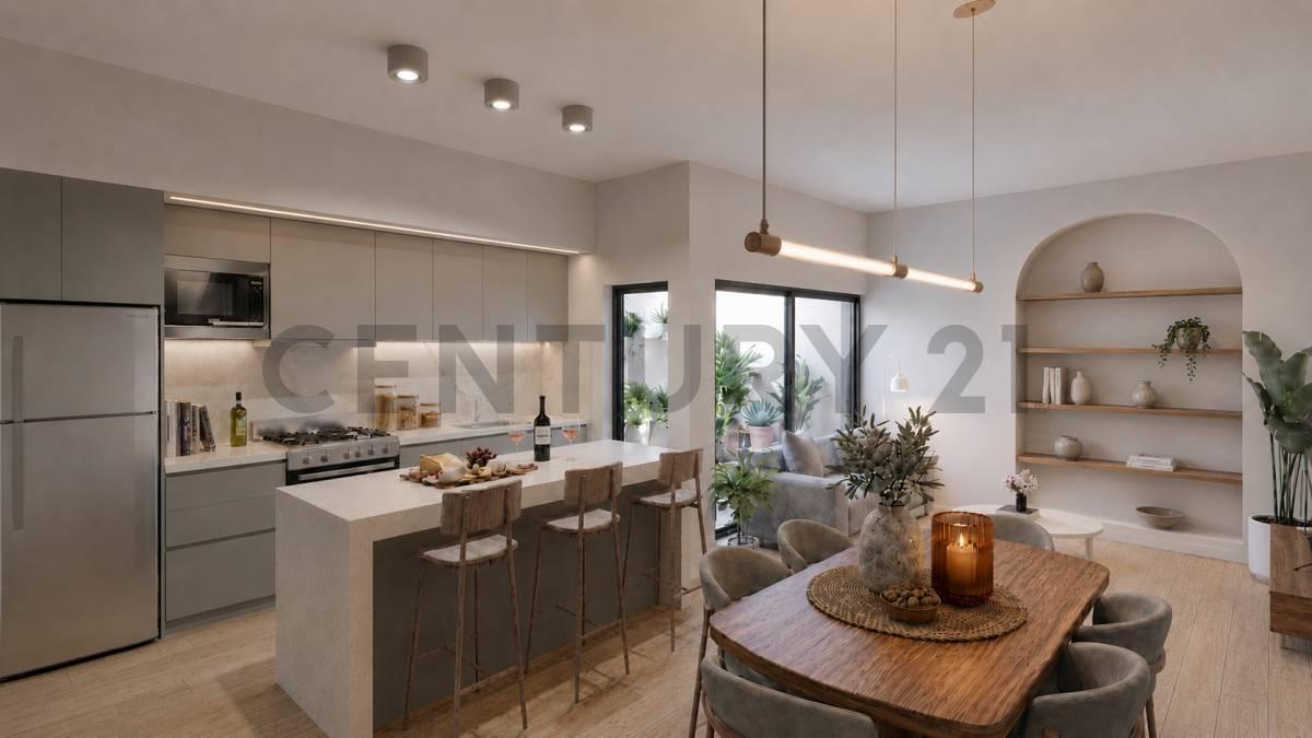 Casa dos dormitorios planta alta barrio Lourdes — foto 1