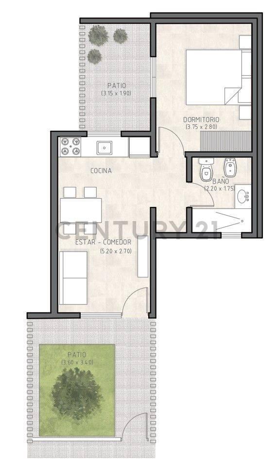 DEPARTAMENTO 1 DORMITORIO A MTS DE UTN/COSTANERA — foto 1