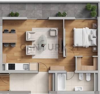 DEPARTAMENTO VENTA LA PLATA 2 DORMITORIOS EN POZO — foto 1
