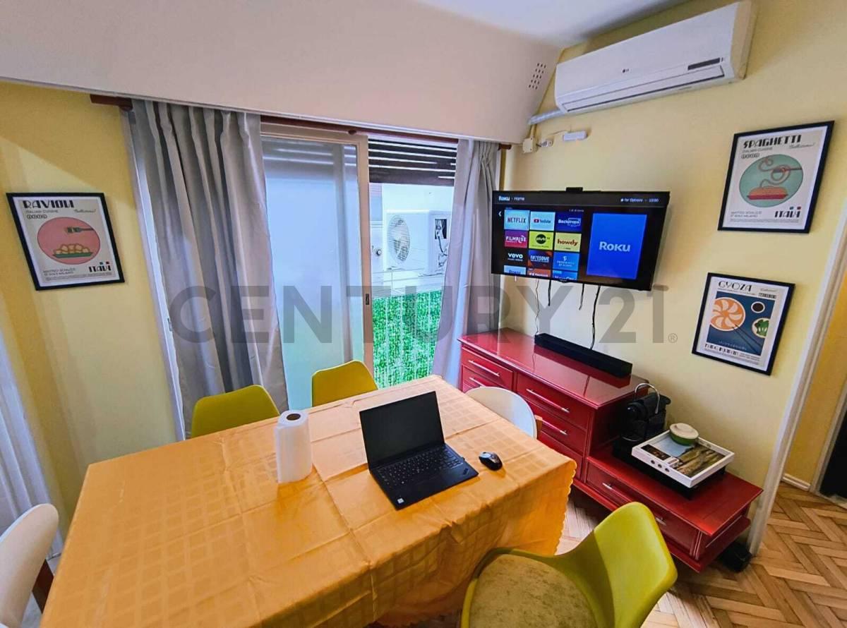 Departamento 2 Ambientes Amoblado en Alquiler Anual, Recoleta, Av. Las Heras — foto 1