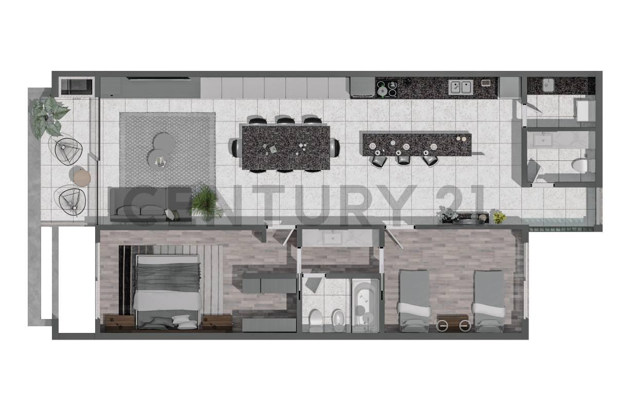 Departamento de 2 dormitorios en venta en La Plata — foto 1