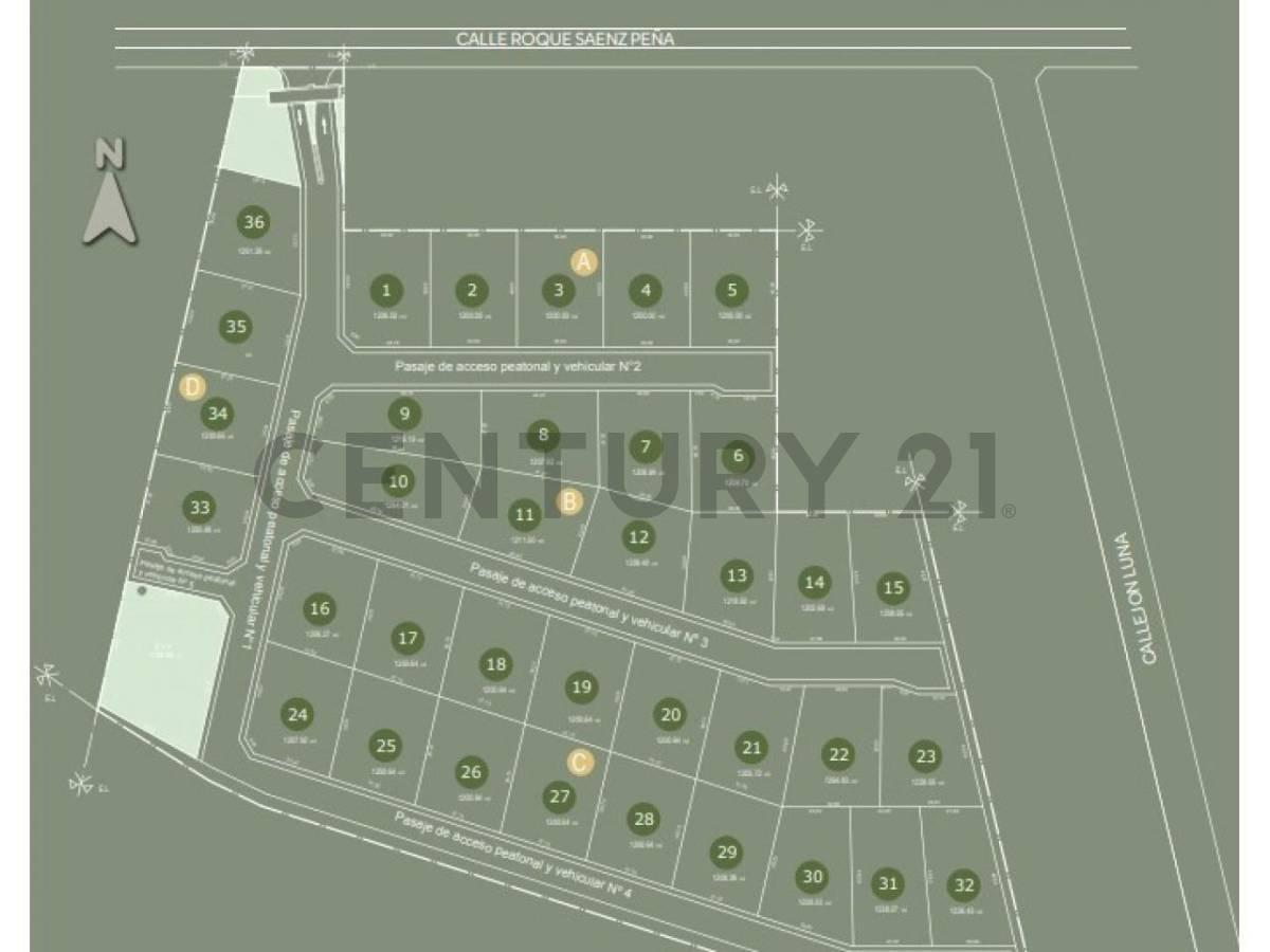 Venta de lotes en Barrio Privado Altos del Alba, Santa Lucia. — foto 1