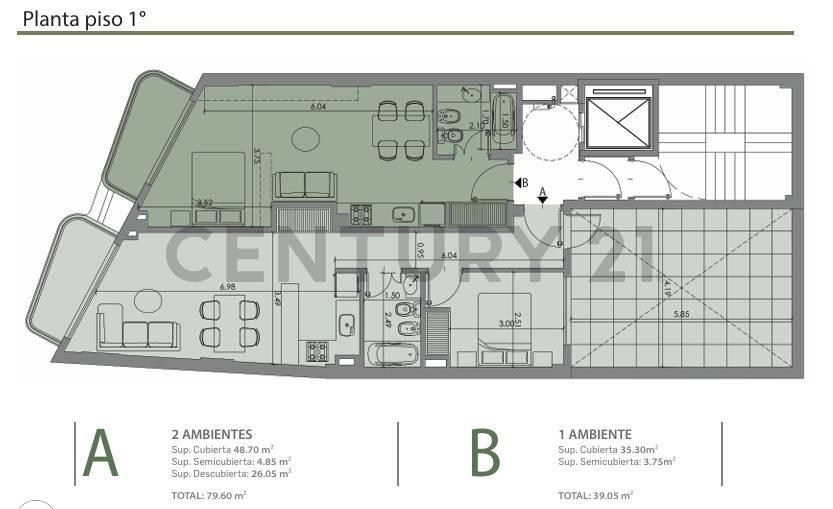 VENTA DEPARTAMENTO 2 AMBIENTES VILLA CRESPO - FINANCIACIÓN — foto 1