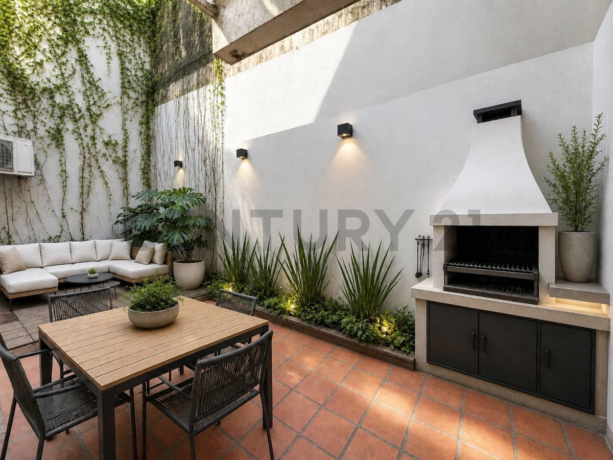VENTA DEPARTAMENTO 2 AMBIENTES CON PATIO Y PARRILLA EN RECOLETA — foto 1