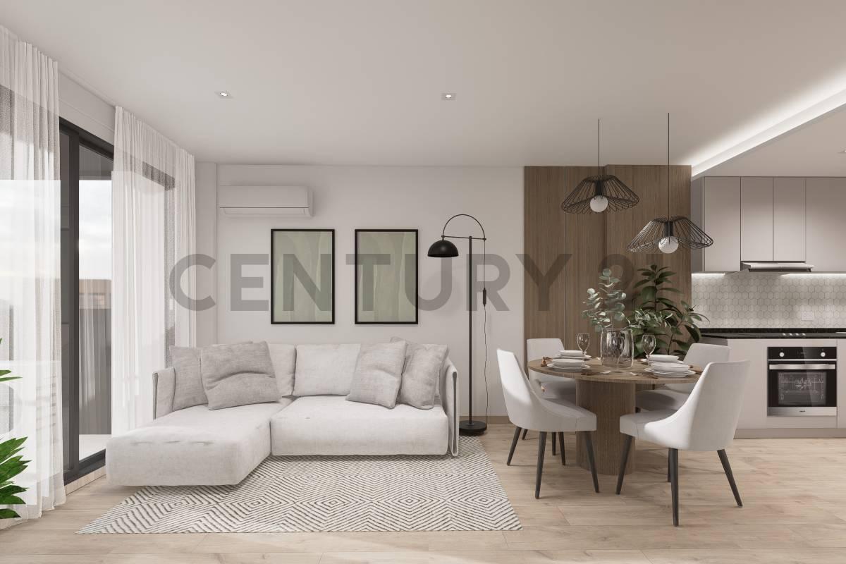 Departamento de 2 ambientes al contrafrente en 4° piso con balcón, Premium, a estrenar - Villa del P — foto 1