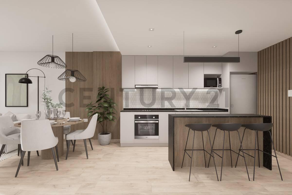 Departamento de 2 ambientes al contrafrente con balcon en 5° piso, Premium, a estrenar - Villa del P — foto 1