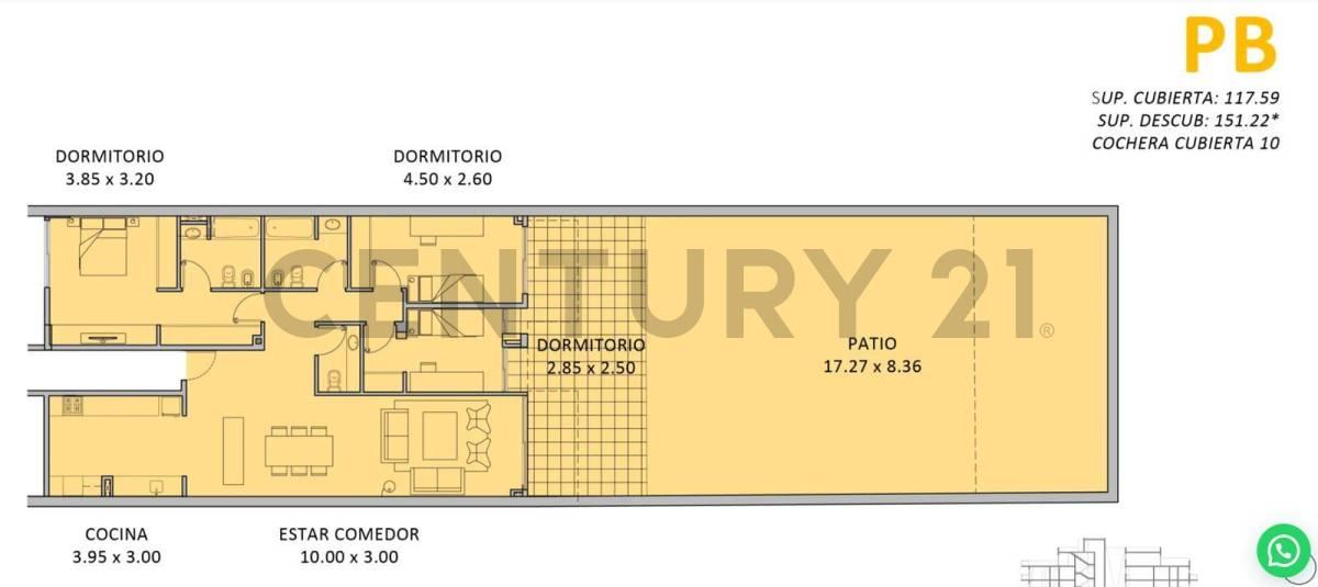VENTA APTO PERMUTA DPTO TIPO DUPLEX 4 AMB CON PATIO EN DEVOTO — foto 1