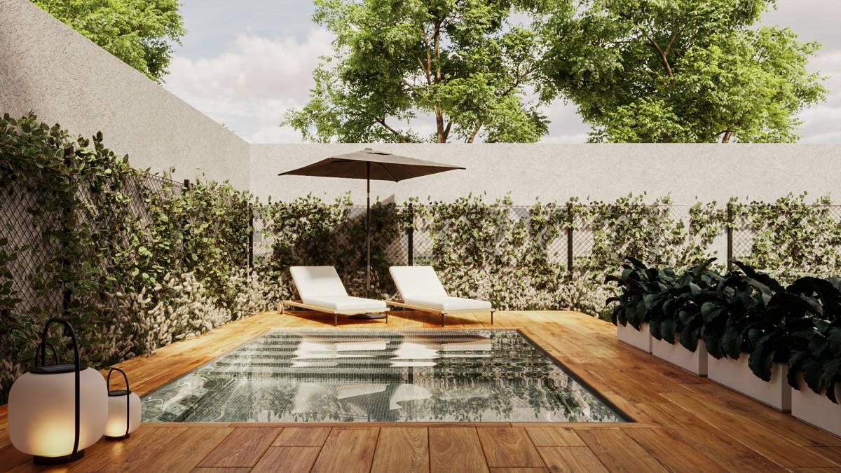 Venta departamento en desarrollo 3 ambientes en Villa del Parque, con amplio balcón — foto 1
