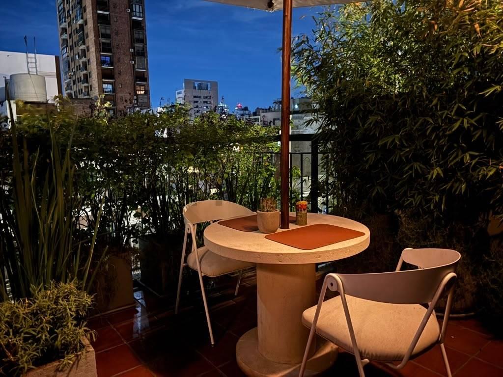 Venta departamento exclusivo 2 ambientes con terraza, las cañitas. — foto 1