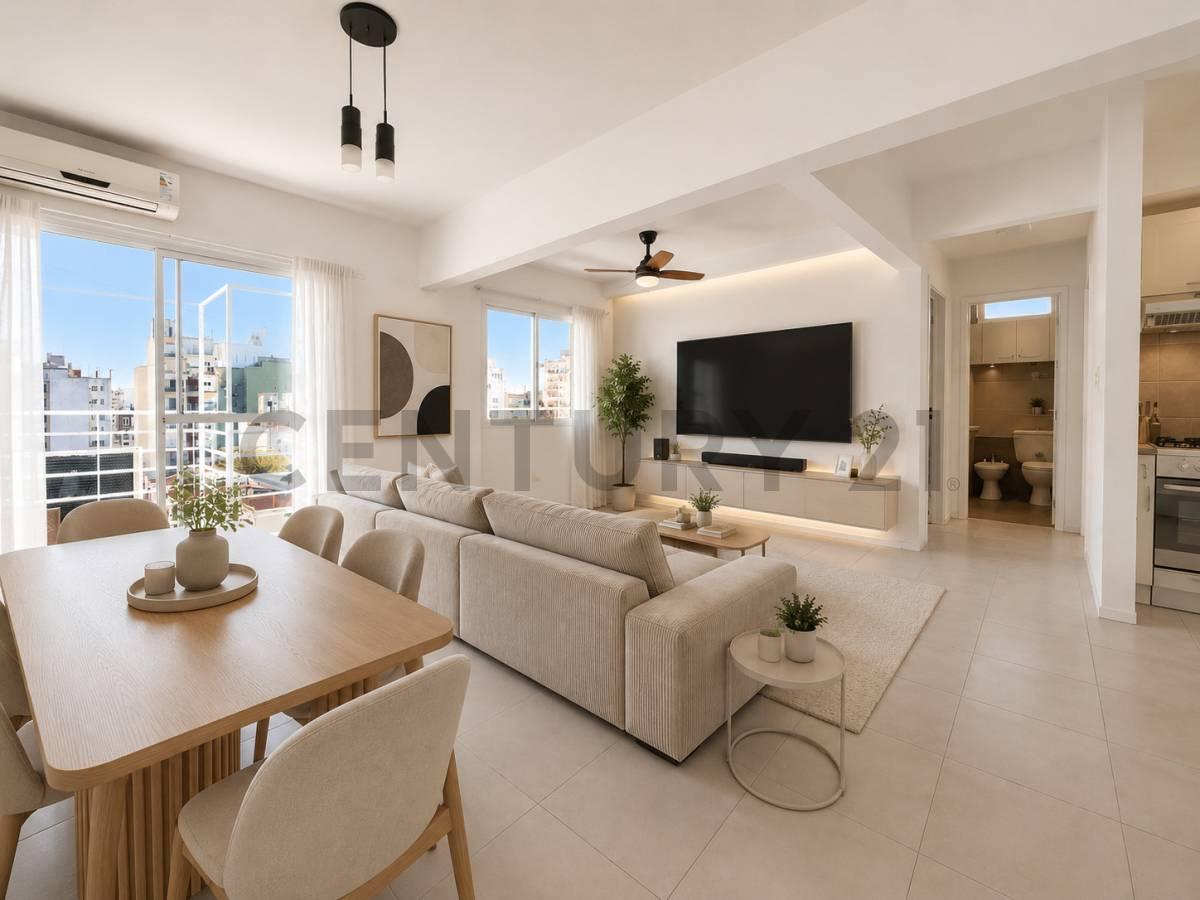 VENTA DEPARTAMENTO 3 AMBIENTES CON BALCÓN, VISTA ABIERTA Y BAJAS EXPENSAS — foto 1