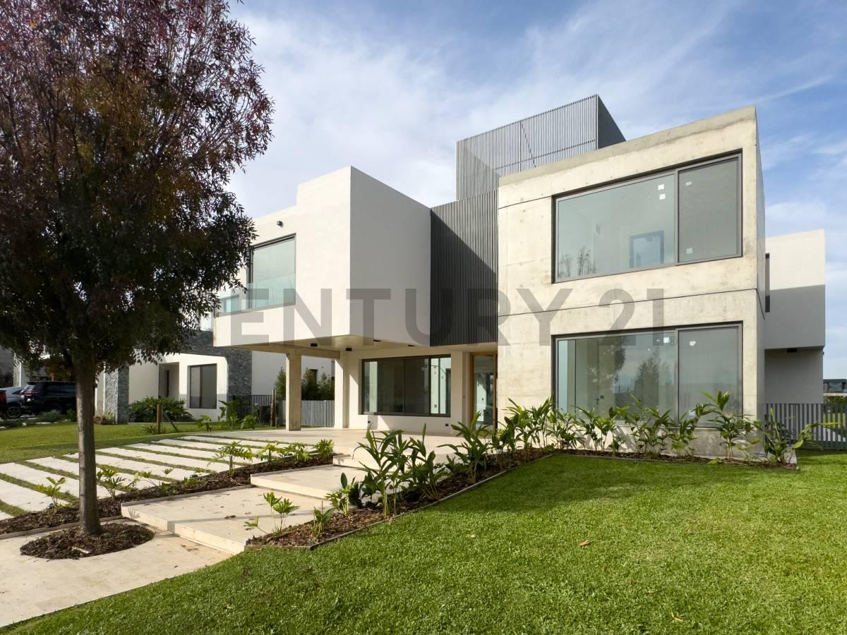 Casa de Diseño Vanguardista a Estrenar con Vista a la Laguna en Virazón Nordelta — foto 1