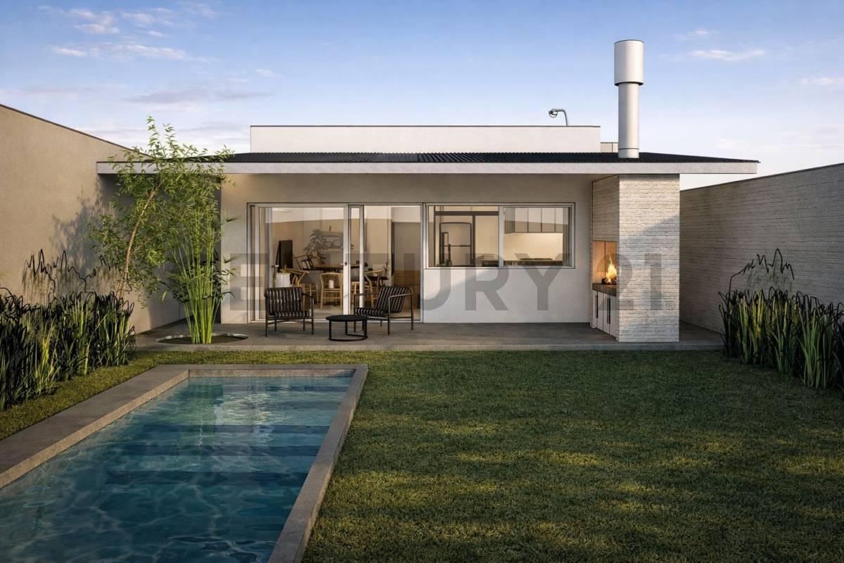 Casa reciclada a nuevo en City Bell | 2 dormitorios, parque y pileta — foto 1