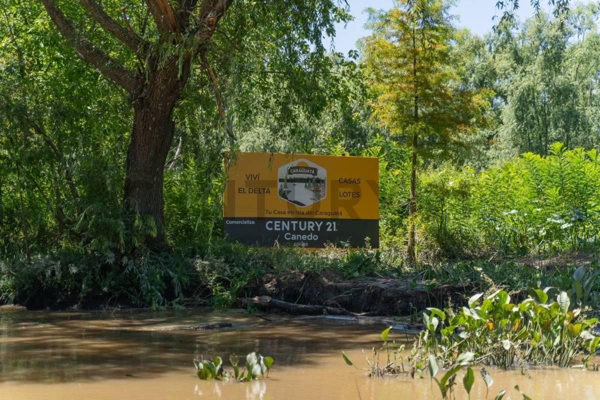 VENTA LOTE TERRENO ISLA DEL CARAGUATA DELTA TIGRE — foto 1
