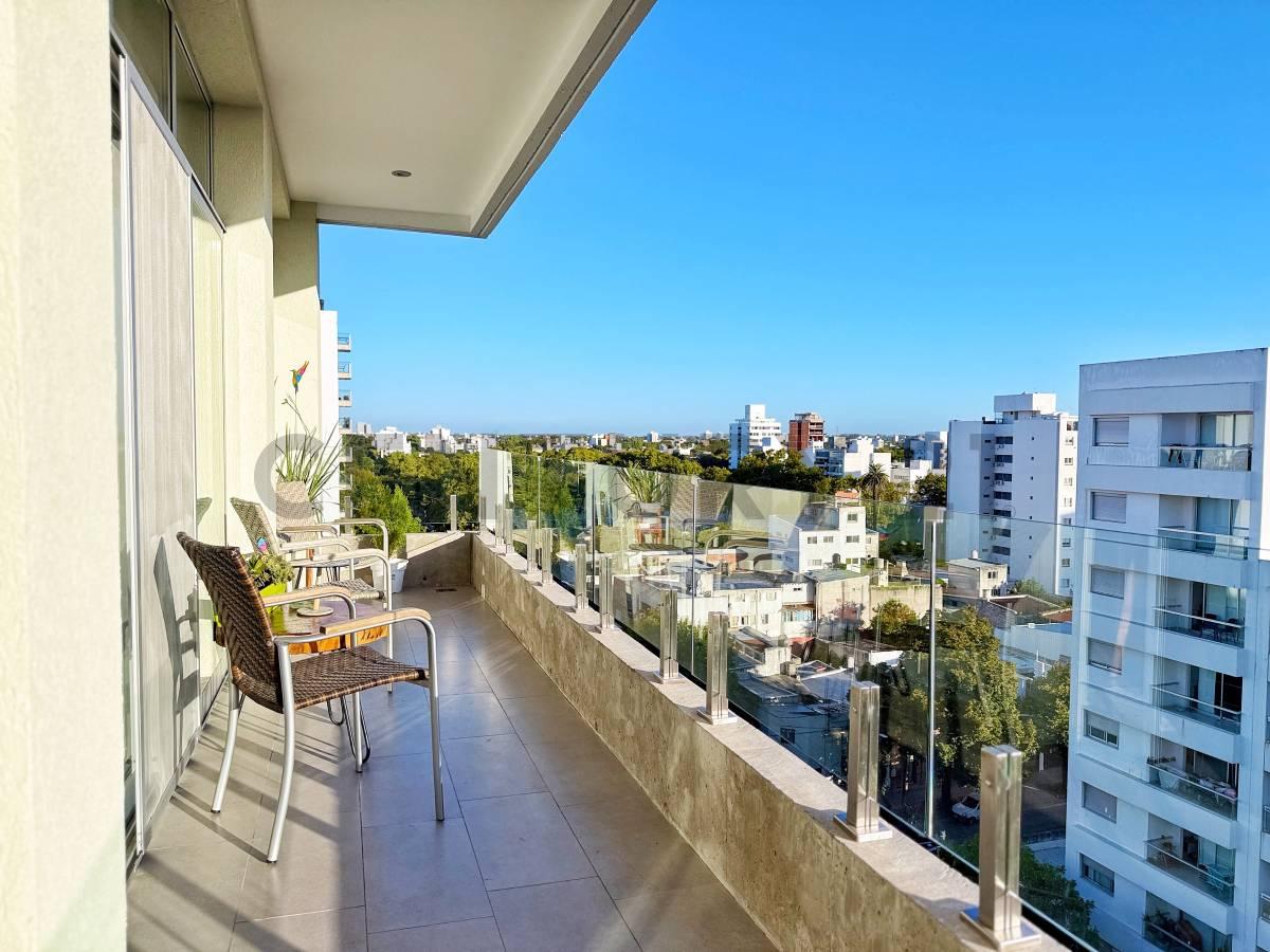 VENTA DEPARTAMENTO 2 DORMITORIOS COCHERA TERRAZA PRIVADA 19 e/48 Y 49 — foto 1