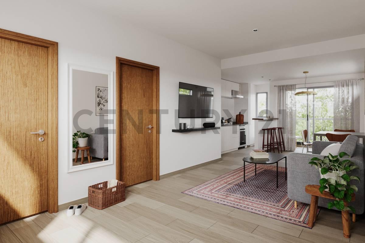 Departamento Monoambiente en venta en La Plata con balcón en construcción con cuotas — foto 1