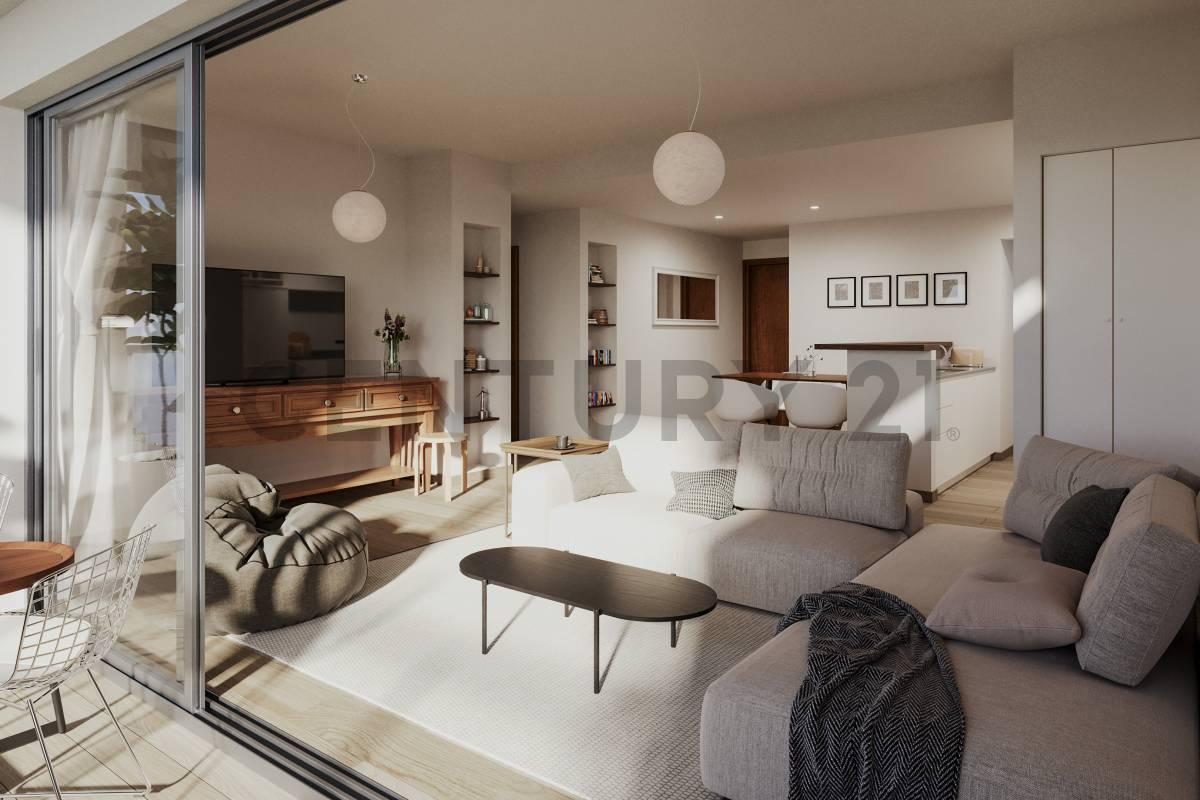 Departamento en venta en La Plata 2 dormitorios con balcón en construcción con cuotas — foto 1