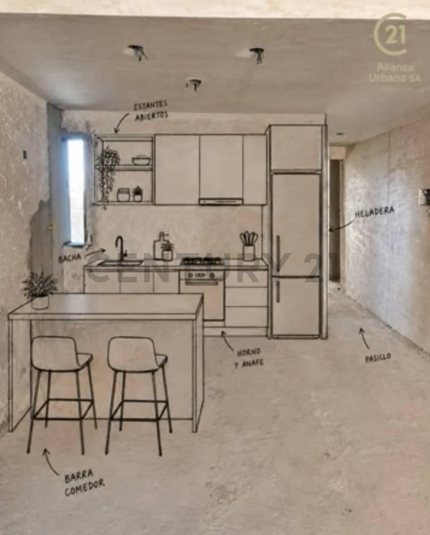 Departamento Monoambiente en construcción en venta en La Plata — foto 1