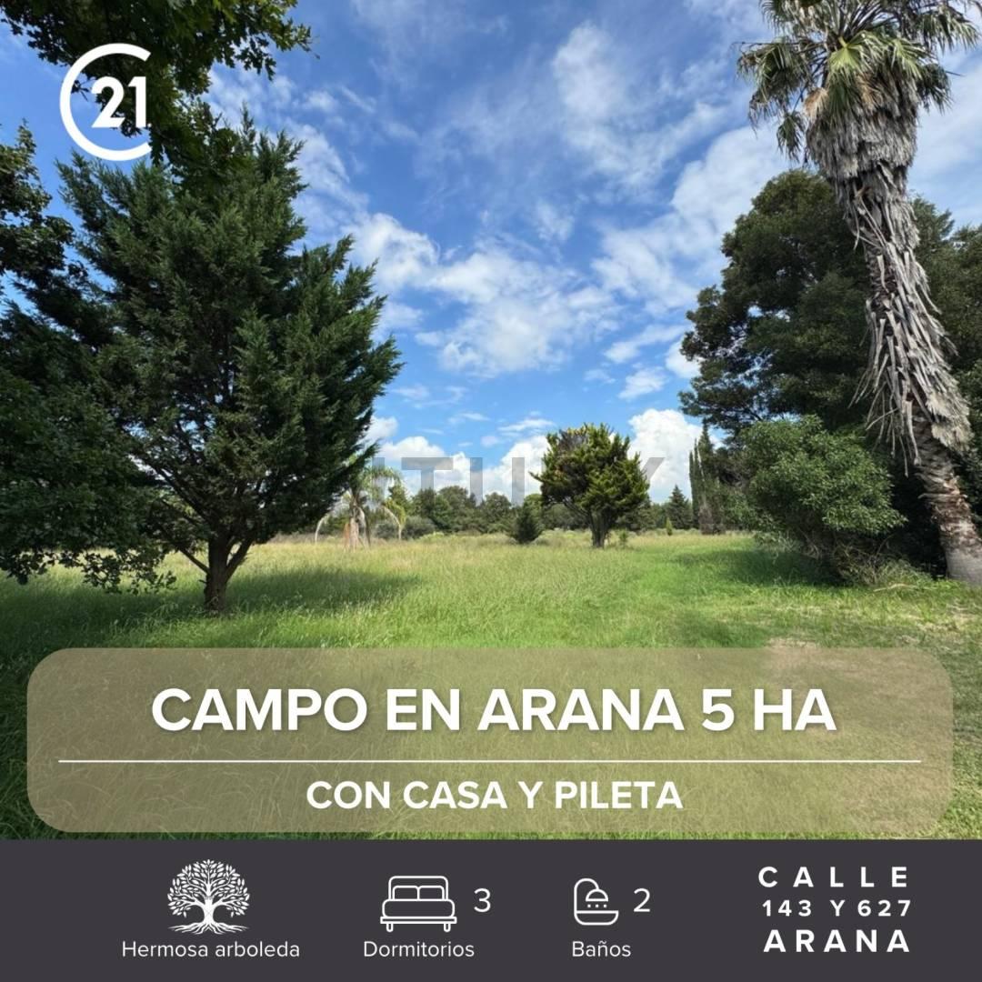 Venta de campo 5 hectareas La Plata Arana — foto 1
