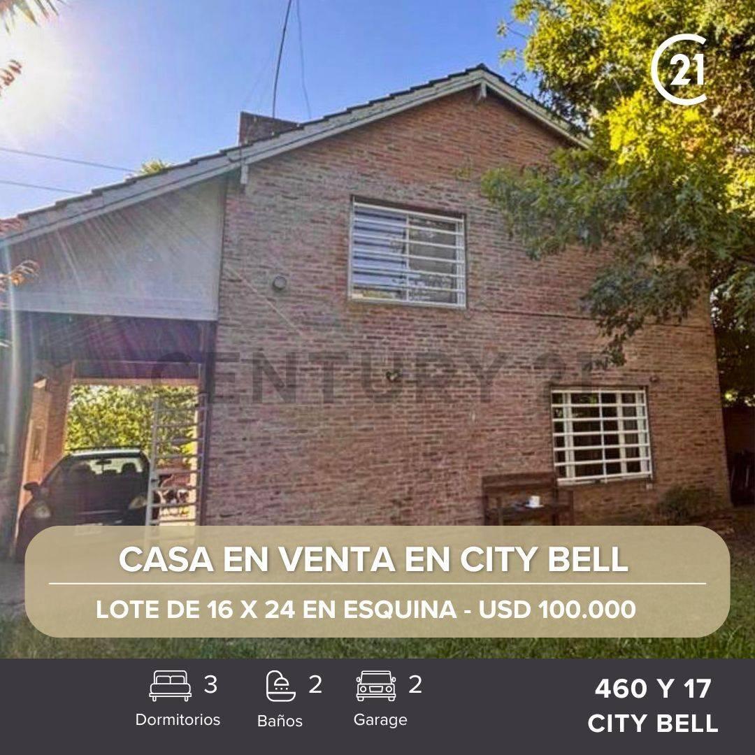 Venta casa 3 dormitorios City Bell entre caminos — foto 1