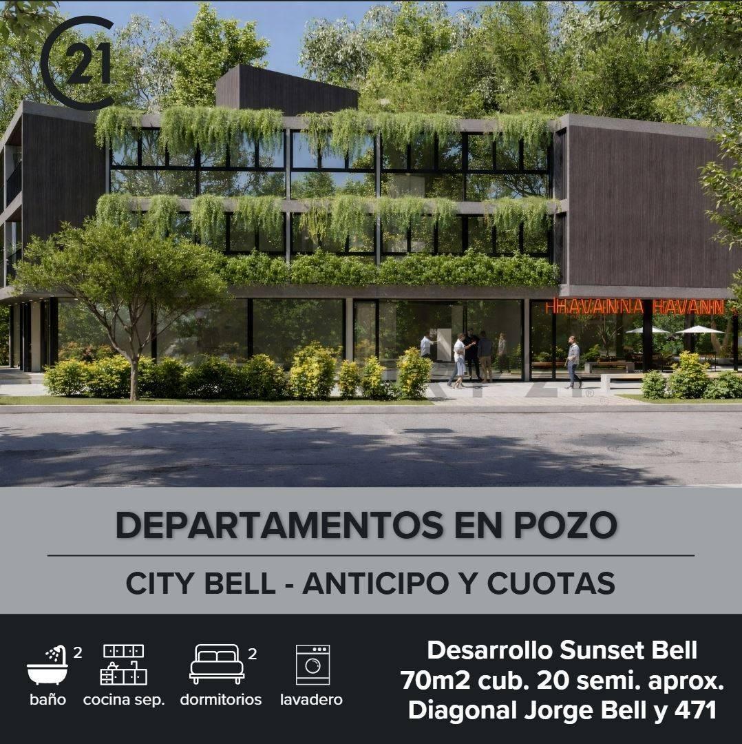 DEPARTAMENTO EN VENTA CITY BELL DOS DORMITORIOS — foto 1