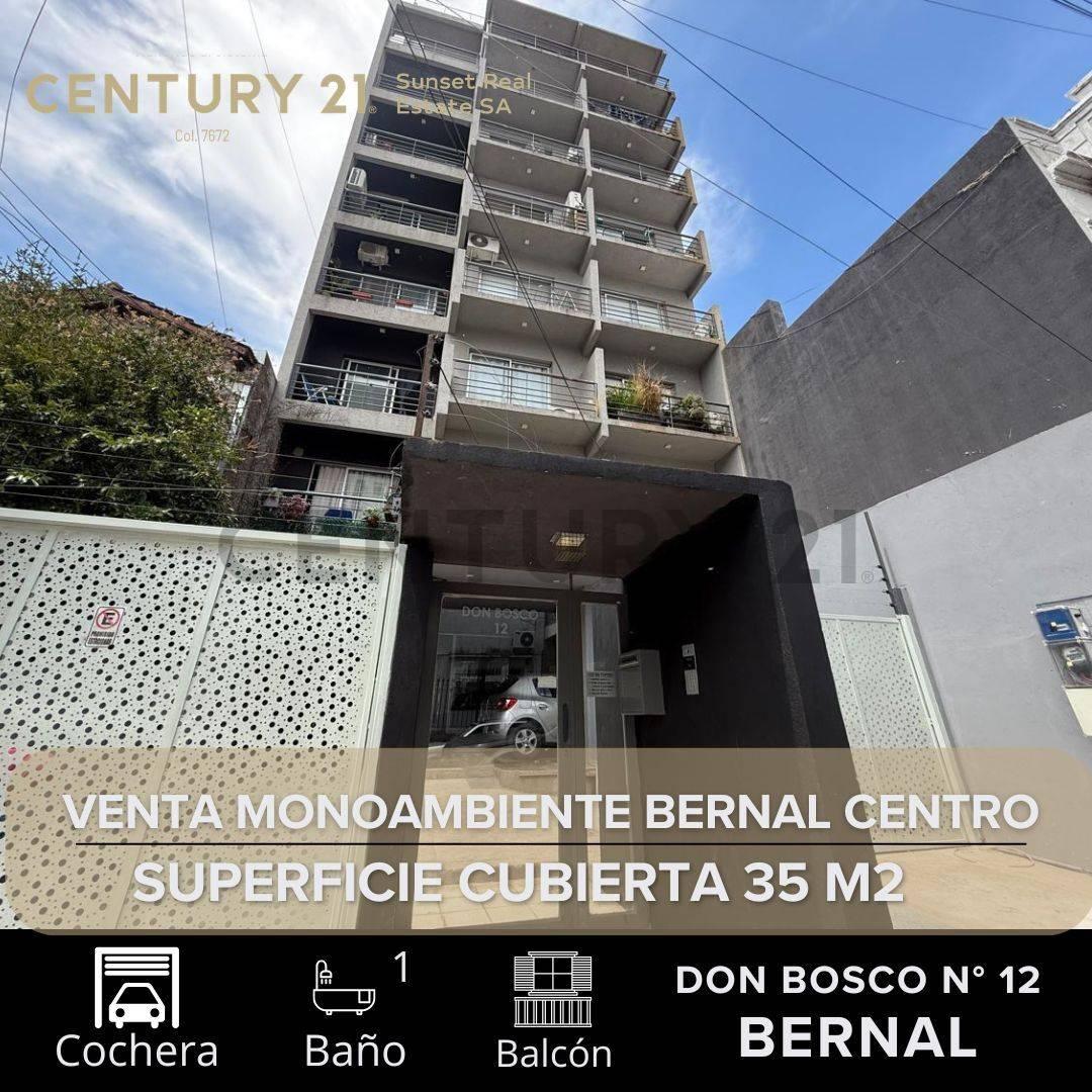 VENTA MONOAMBIENTE C/COCHERA BERNAL CENTRO — foto 1