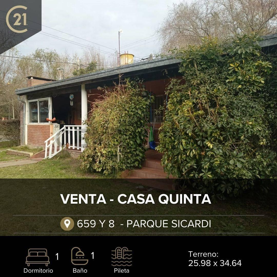 Venta de Casa Parque Sicardi 2 Ambientes Quinta — foto 1