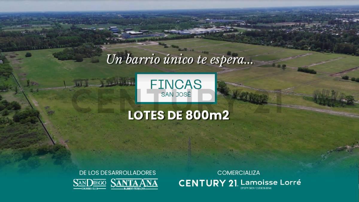 VENTA LOTES 800 MTS2 EN BARRIO CERRADO FINCAS SAN JOSE FRANCISCO ALVAREZ — foto 1