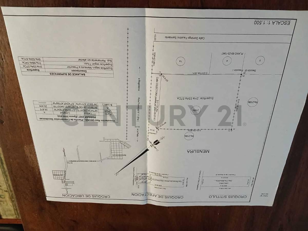 hectáreas en venta sobre Ruta 11 — foto 1