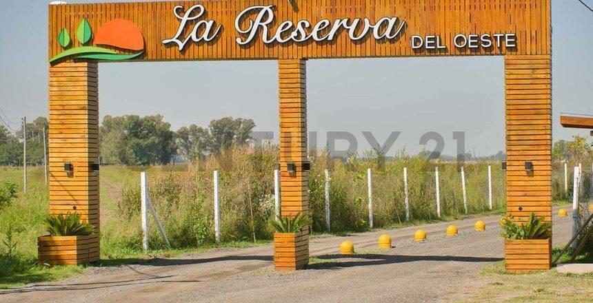 VENTA LOTE TERRENO RESERVA DEL OESTE GRAL RODRIGUEZ — foto 1