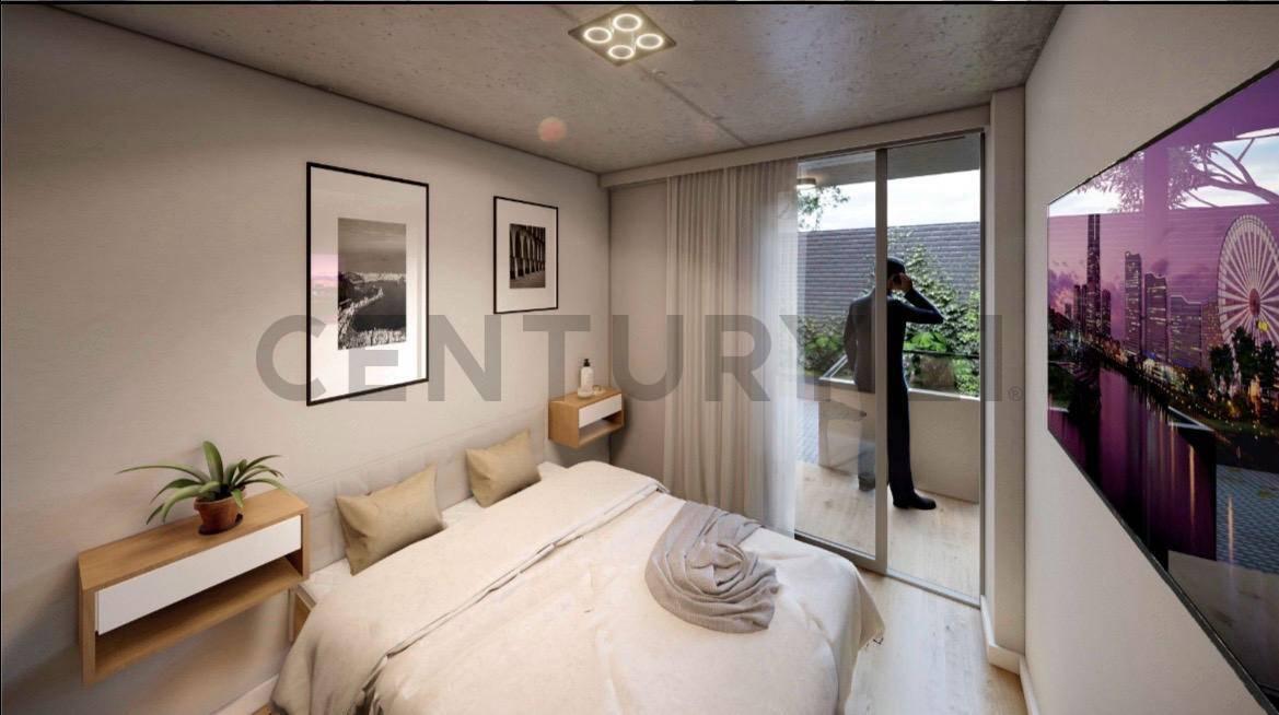 VENTA DEPARTAMENTO DE UN DORMITORIO EN CONSTRUCCION, DOS BALCONES, PICHINCHA, ROSARIO — foto 1