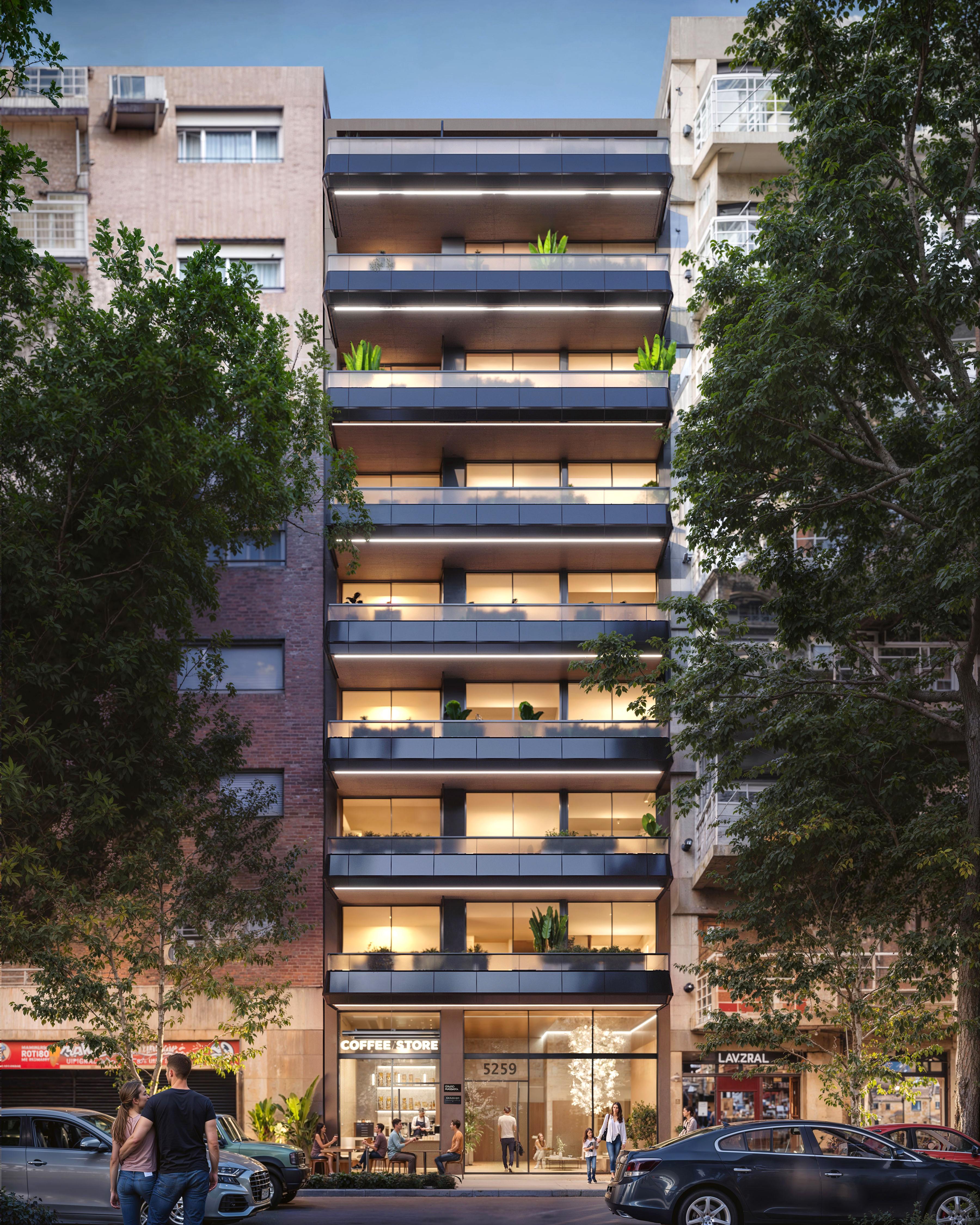 VENTA - PERMUTA - DPTO 2 AMBIENTES CON BALCÓN - PALERMO HOLLYWOOD - 57 M2 — foto 1