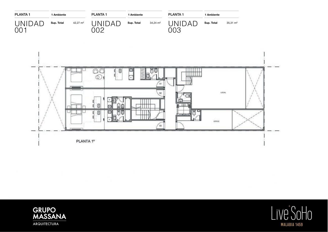 VENTA - PERMUTA - DPTO MONOAMBIENTE - PALERMO SOHO - 35 M2 — foto 1