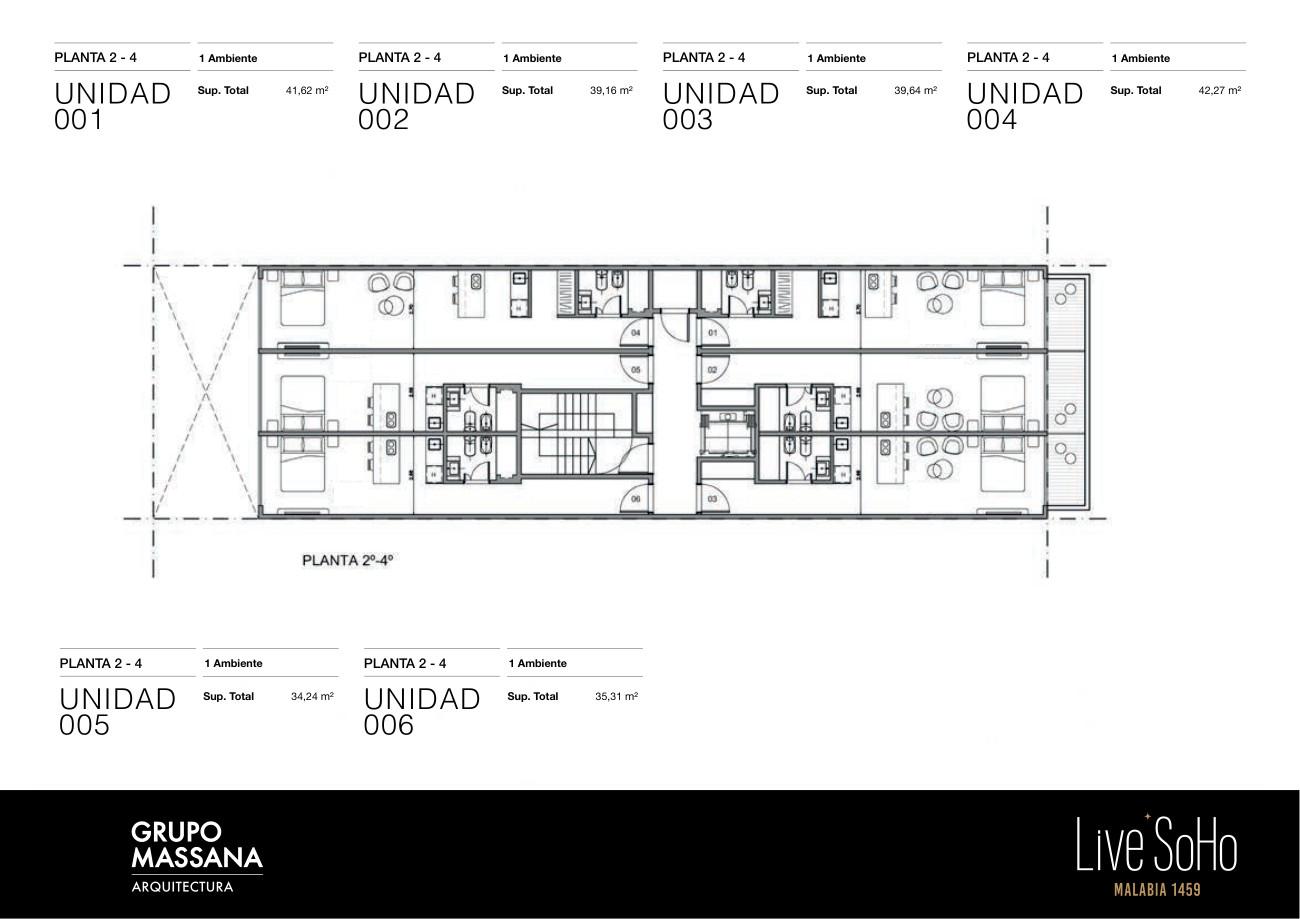 VENTA - PERMUTA - DPTO MONOAMBIENTE CON BALCÓN - PALERMO SOHO - 40 M2 — foto 1