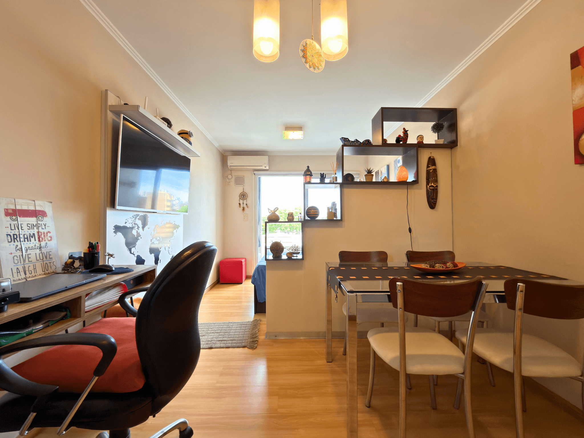 Venta | Monoambiente amoblado con balcón en Echesortu, Rosario — foto 1