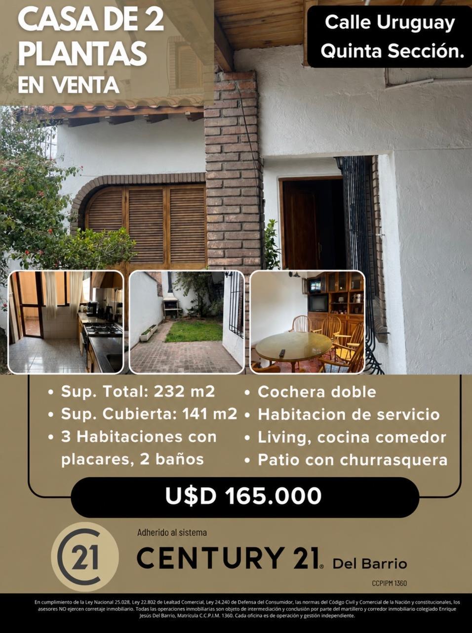 Casa en venta en la 5ta seccion, a metros de boulogne sur mer — foto 1