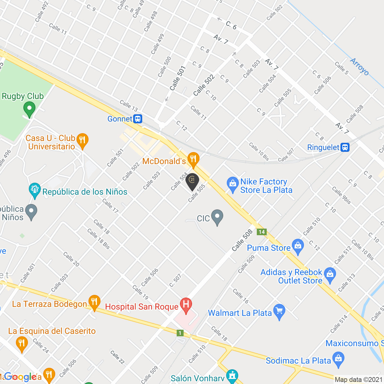 505 esquina 14 1893, Manuel B Gonnet, La Plata, GBA Zona Sur