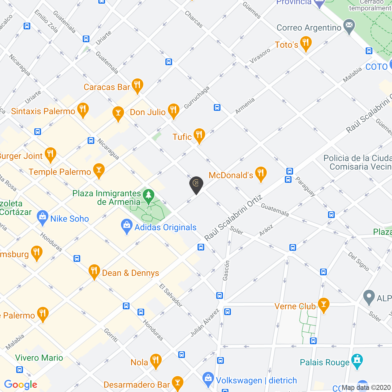 adidas originals locales caba mapa